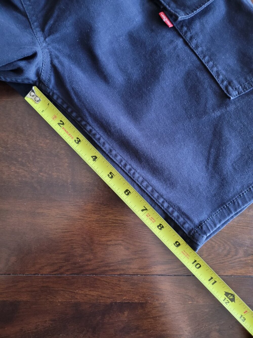 Levi's Boys Black Cargo Shorts | Size XL | Stretch Cotton - Picture 15 of 16